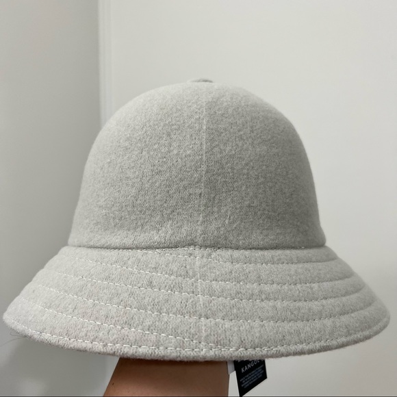 KITH x Kangol grey bucket hat - unisex Large size - hallow gray color - Picture 6 of 7